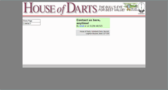 Desktop Screenshot of houseofdarts.co.uk